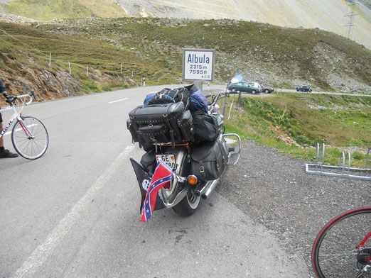 On the road !!!_Col de l'Albula_Été 2011