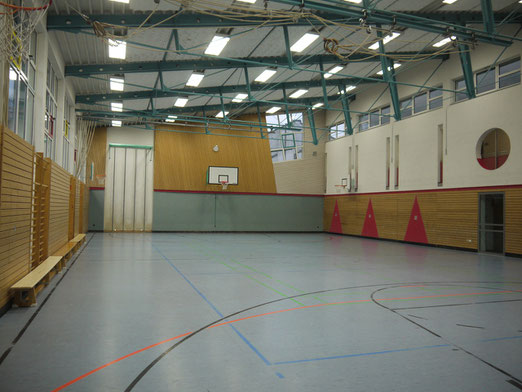 Innenansicht der Turnhalle