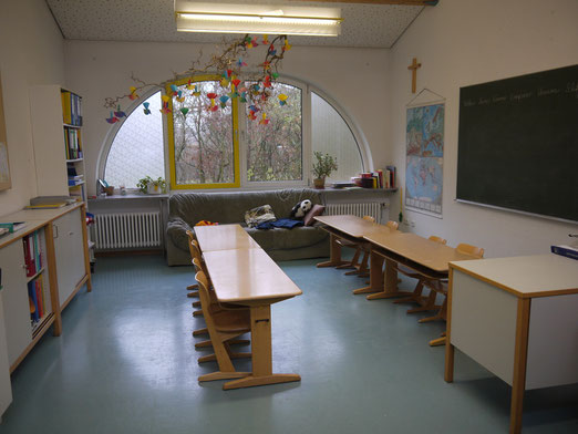 Einer von drei Gruppenräumen