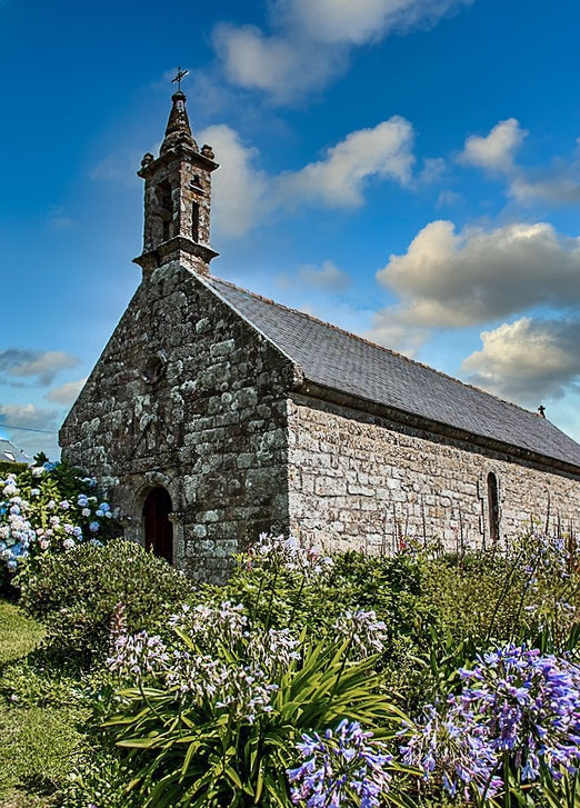 Chapelle Sainte-Evette in Audierne, Esquibien, Patronin der Fischer von Audierne