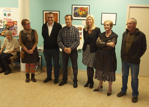 Vernissage à Hauterives le 22 nov 2014