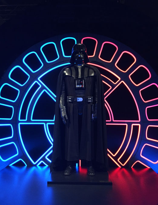 image: nina luca, star wars, star wars identities, star wars münchen, star wars exhibition, jedi, lightsaber, sith, sith lord, darth vader, dark side