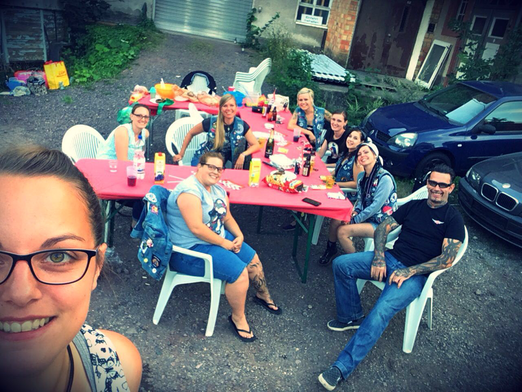 Alle da! Moped Garage Traditionsteam 15.8.16