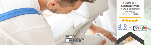 De beste wc renovatie van Nederland - De Badkamer Expert !
