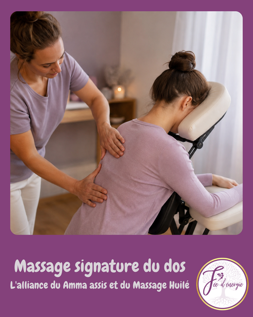 Amma assis - massage du dos à Billom
