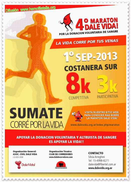 ¿Estás entrenando para la próxima Maratón DALE VIDA?