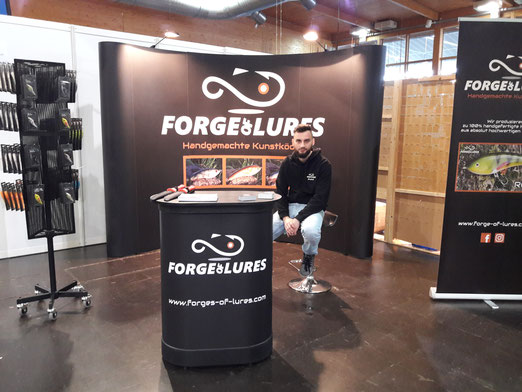 Messestand Forge of Lures Magdeburg