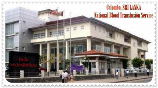 National Blood Donor Service, Sri Lanka.