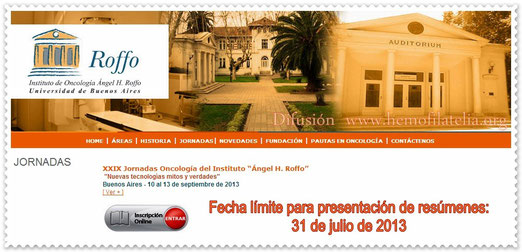 XXIX Jornadas Oncología del Instituto “Ángel H. Roffo”   "Nuevas tecnologías mitos y verdades"