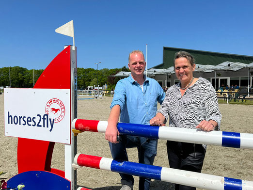 Alex and Pascale Nijboer from Horses2Fly. Foto www.dinetteneuteboom.com