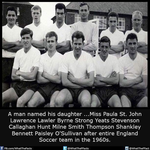 Die englische Fußball-Nationalmannschaft von 1960