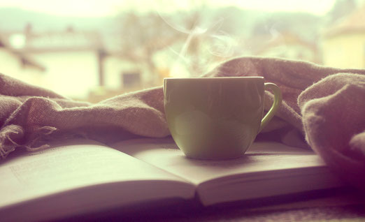 Morgen Kaffee Cafe Coffee Buch Morgenroutine