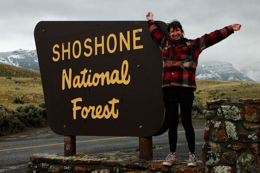 Natureliebe, back to nature, Shoshone National Forest