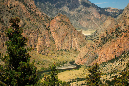 Clarks Fork Canyon, Wyoming, hiking Wyoming