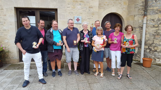 Le podium et les vainqueurs par série du TH3
