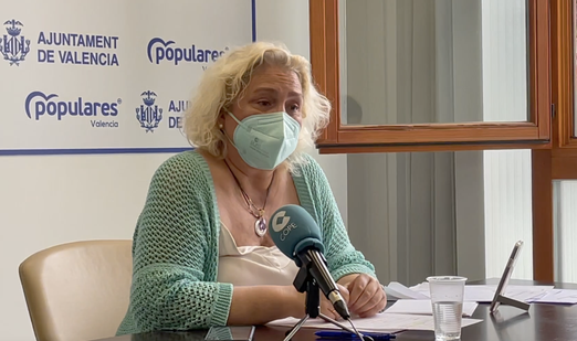 María José Ferrer, viceportavoz del Grupo Municipal Popular
