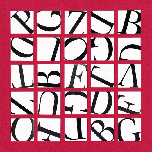 Papiercollage von Klaus Becker, Kassel