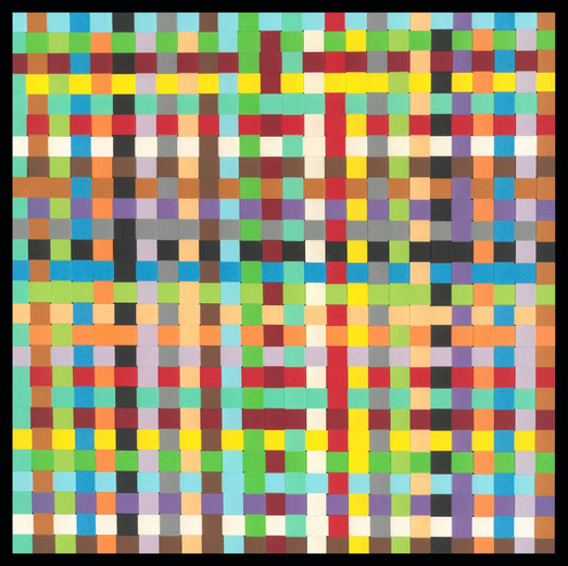 Papiercollage von Klaus Becker, Kassel