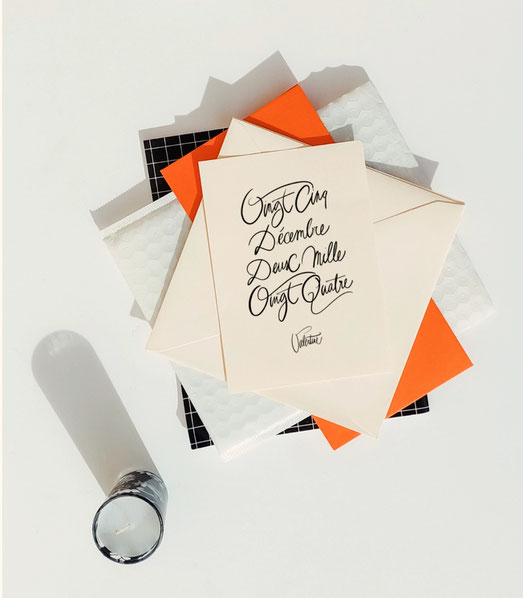Date calligraphiée par Carole Paillé • Tous droits réservés 