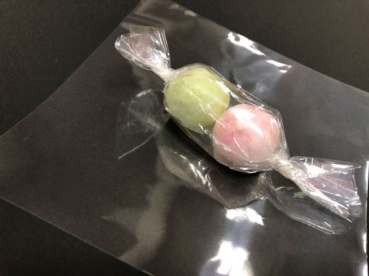 OPPシート　ポリシート　シート　お菓子用シート　透明シート　捻じれるシート　ねじれる　ひねれる