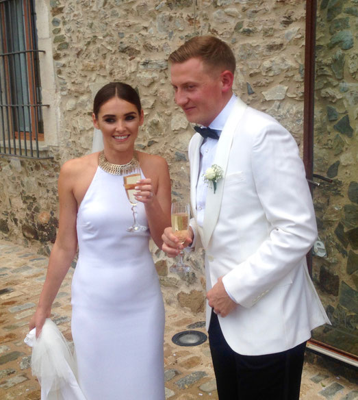 Cleopatra meets Fred Astaire ... beautiful couple!