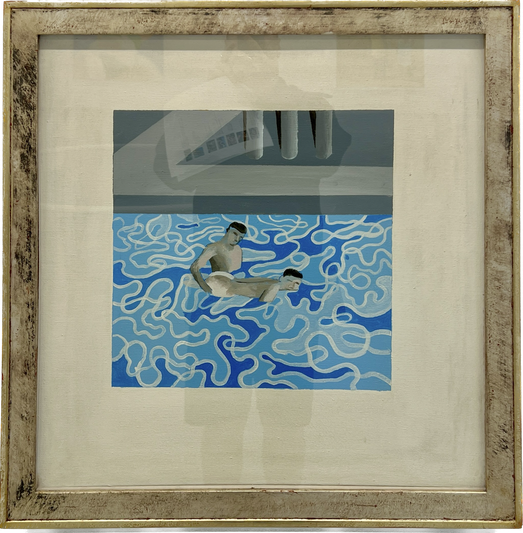 The Swimming Lesson, 1965 (David Hockney)