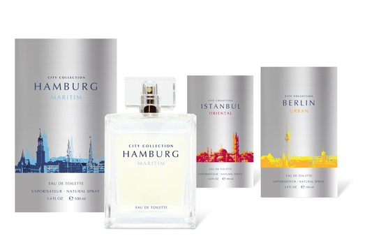 Heinemann - Städte - Parfüm - Duft - Hamburg - Istanbul - Berlin - Packaging - Design - DesignKis - 2010 - Verpackung