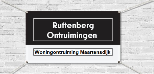 Woningontruiming Maartensdijk 