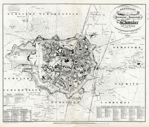 Stadtplan 1864