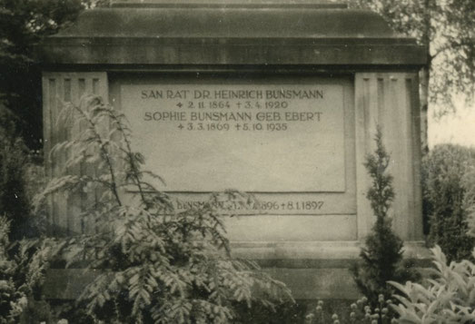 Die Grabstätte auf dem Zentralfriedhof