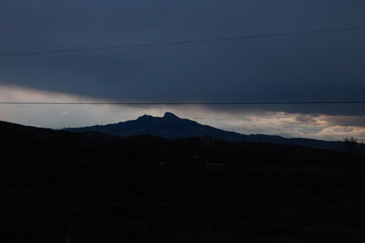 Heart Mountain, landscape of Wyoming, USA