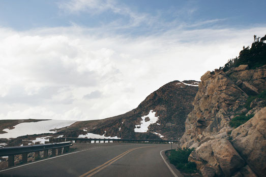 Beartooth Highway, Schnee, Montana