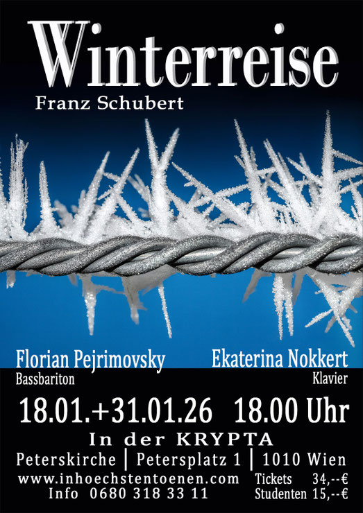 Winterreise - Franz Schubert   in der KRYPTA