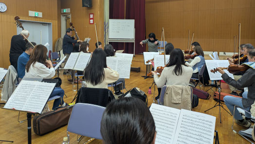 チャイコフスキー練習中