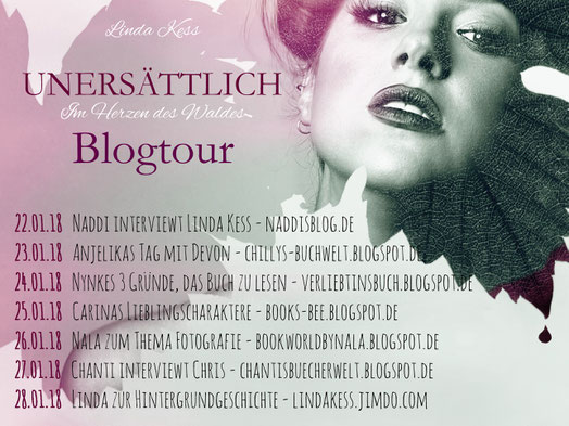 Blogtour Unersättlich - Im Herzen des Waldes von Linda Kess