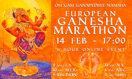 Kostenfreies Online Mantra Konzert: mit Joachim Böttcher und vielen weiteren Musikern / innen und Mantrasänger / innen. Nacheinander werden sie mit euch das Mantra OM GAM GANA PATAYE NAMAHA singen.