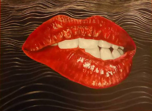 Acrylique sur toile 130 cm x 80 cm