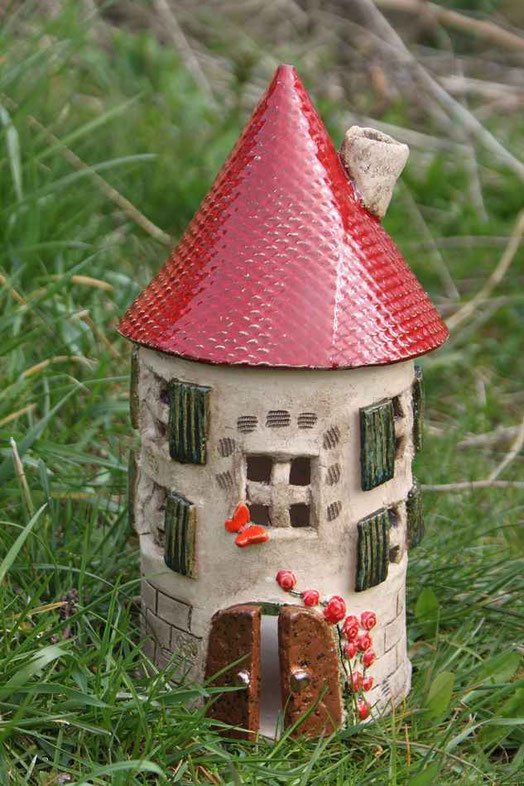Deko Turm Keramik Ton Töpfern