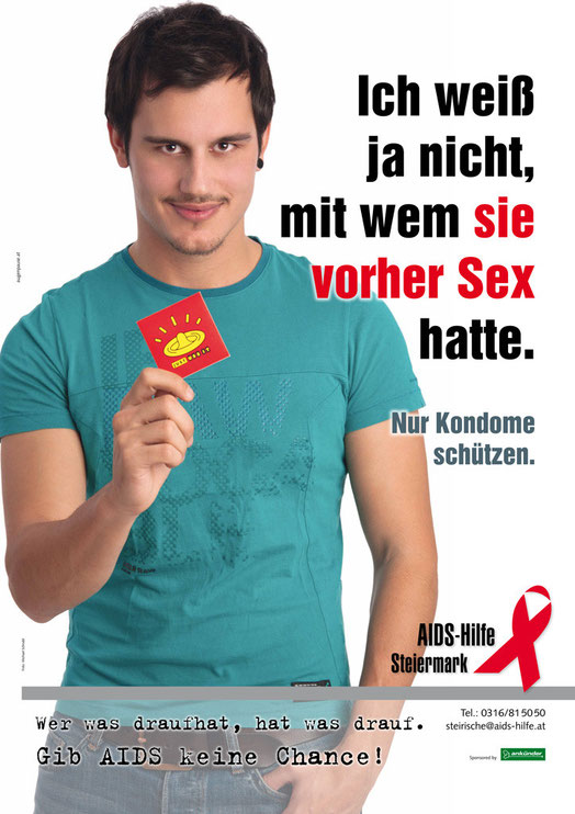 Aids Hilfe Plakatkampagne © Michael Schnabl