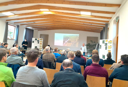 Vorstellung des Sachstands bei 3. PAG im NZNB am 30.10.2025 (Foto: S.Kirschke)