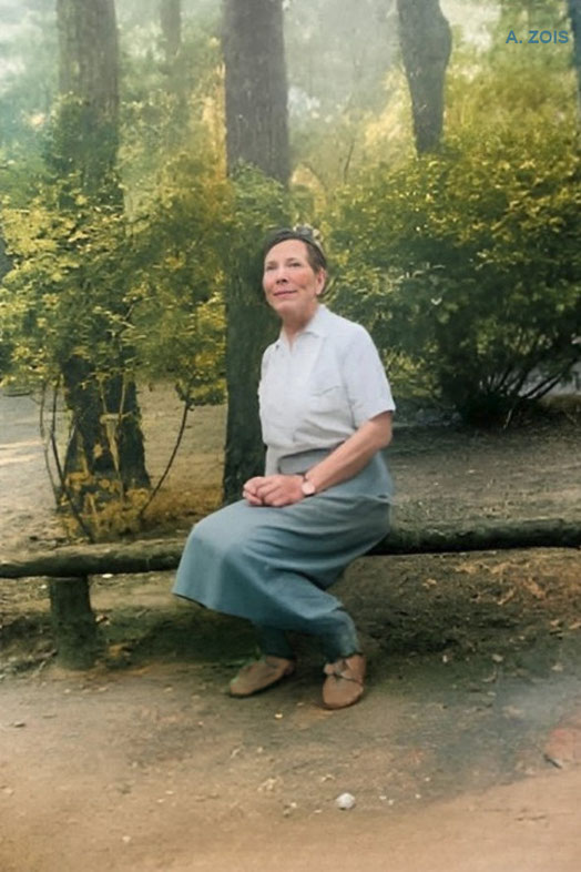 Kitty on the Center in the 1950s. Image rendition by Anthony Zois.