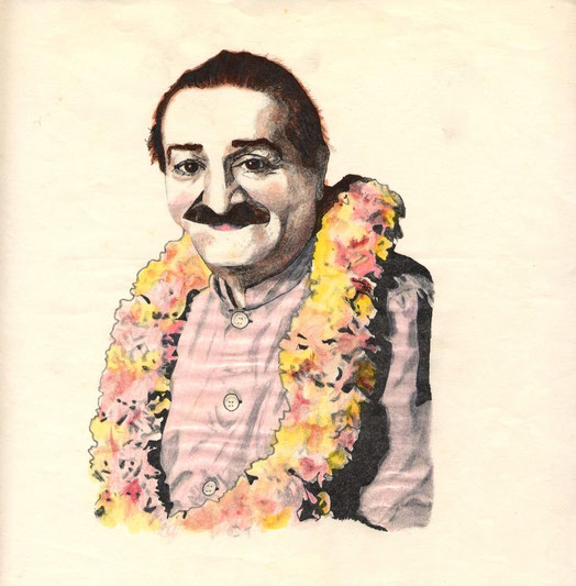 4. 1973 : Coloured pencils & pen.