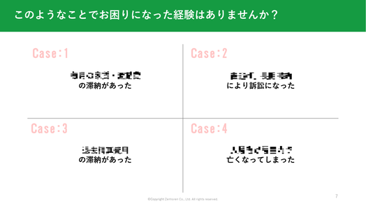 第二部　講師資料　このようなことでお困りになった経験はありませんか？