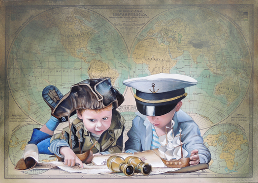Art urbain contemporain pirates découverte du monde