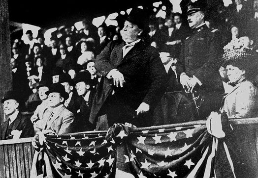 Nella foto il 27° Presidente Americano William Howard Taft