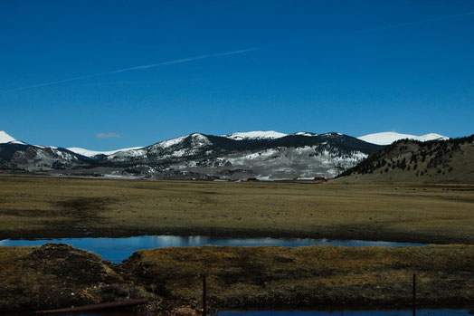 Landschaft Colorado, Schnee, Berge, lonelyroadlover, Reiseblog