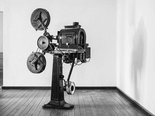 Filmvorführapparat Schloss Bruck