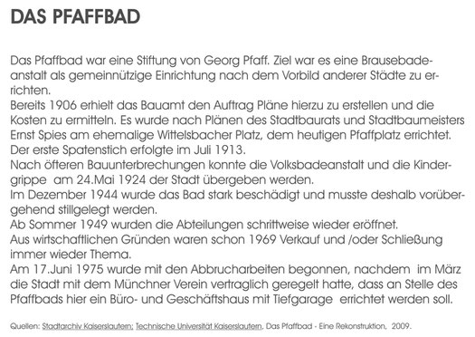Verein für Baukultur und Stadtgestaltung Kaiserslautern e. V. - Pfaffbad Text