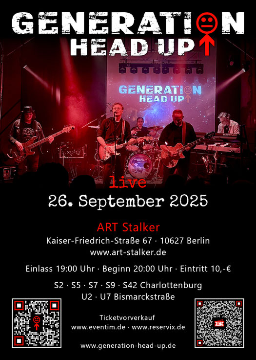 Bild vom Auftritt im Art Stalker 26.09.2025