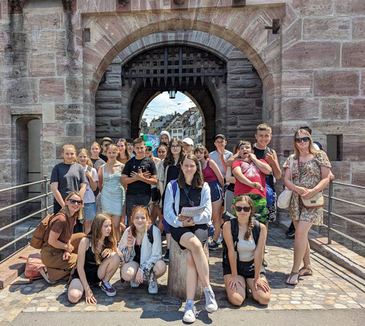 Deutsch-polnischer Schüleraustausch -  Besuch in Basel